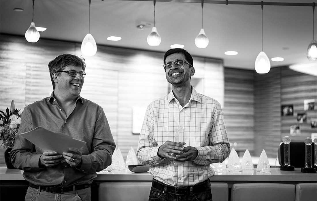 The Allen Institute for Artificial Intelligence team at work. 