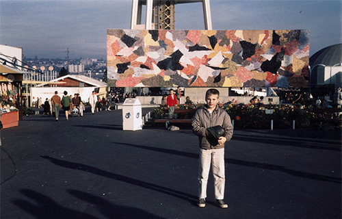 Attends World's Fair
